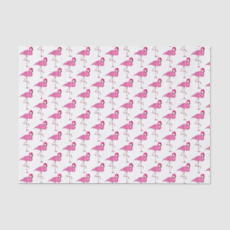 Je kleur is Tropisch Roze Flamingo Summer Bird Tissuepapier