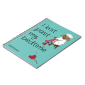 Je Knit Passé Mon Bedtime Sheep Carnet Personnalis (Côté gauche)