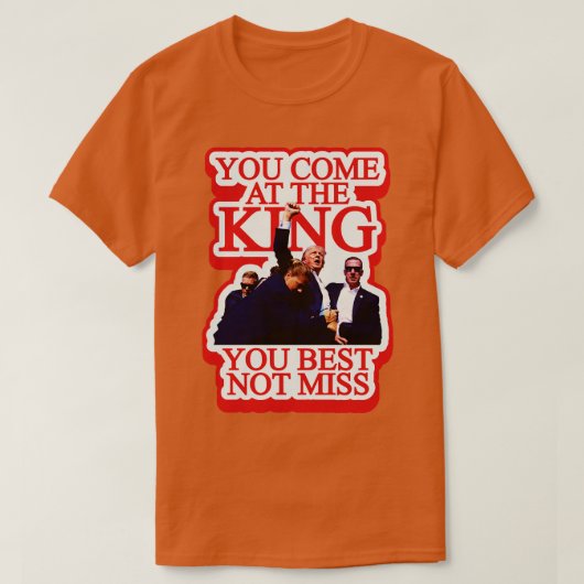 Je komt op je best niet te missen t-shirt (Design voorkant)