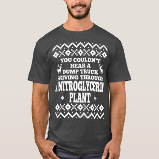 Je kon een kiepwagen niet horen rijden door een st t-shirt