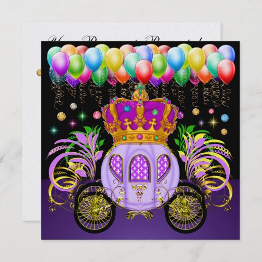 Je Koninklijke Evenement - SRF Kaart (Voorkant / Achterkant)