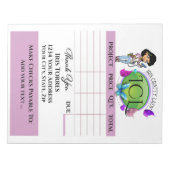 Je krasse factuur notitieblok (Voorkant)