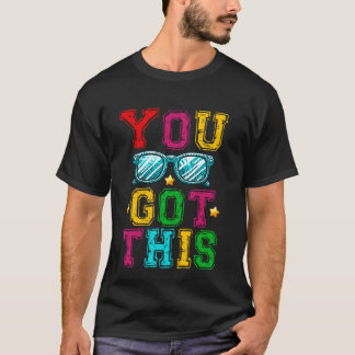 Je Krijgt Deze Aanmoedigingstypografie T-shirt
