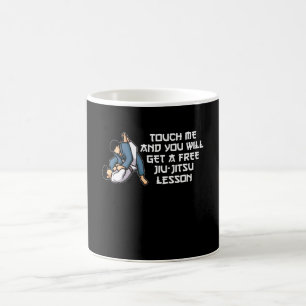 je krijgt een gratis jiu-jitsu les koffiemok