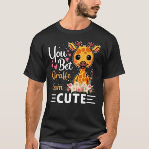 Je krijgt Giraffe ik ben Cute, Giraffe Lover Boys T-shirt