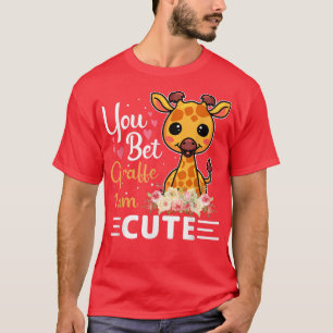 Je krijgt Giraffe Im CuteGiraffe Lover Boys and Gi T-shirt