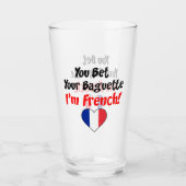 Je krijgt je Baguette, ik ben Frans. Glas (Voorkant)