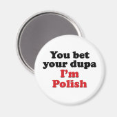 Je krijgt je duim ik ben Pools Magneet (Voorkant / Achterkant)