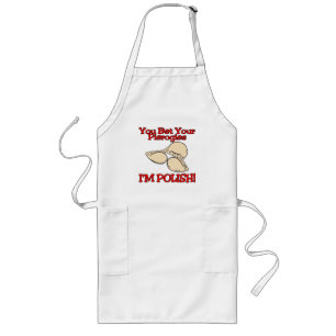 Je krijgt je Pierogies in Polen Lang Schort