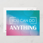 Je kunt alles doen briefkaart (Voorkant / Achterkant)