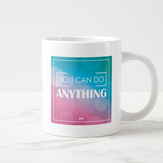 Je kunt alles doen extra grote mok (Rechts)