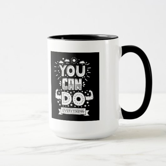 Je kunt alles doen mok (Rechts)