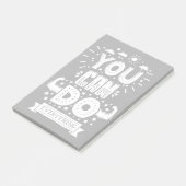 Je kunt alles doen post-it® notes (Schuin)