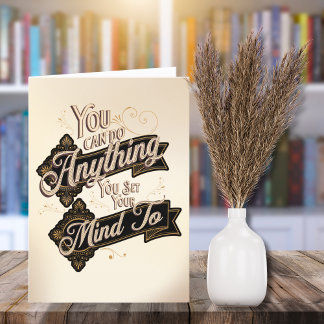 Je kunt alles doen wat je maar kunt zeggen, bruin kaart