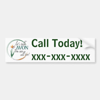 Je kunt Avon verkopen Bumpersticker