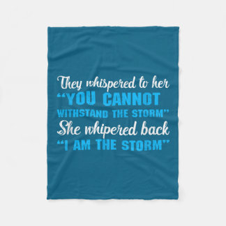 Je kunt de I Am The Tee Graphic niet weerstaan  Fleece Deken