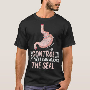 Je kunt de windturbines niet onder controle houden t-shirt