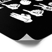 Je kunt deze "high five" lezen. Vraag om bewustzij Poster (Hoek)