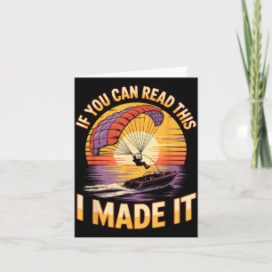 Je kunt deze parasailer paragliding boot P lezen Kaart
