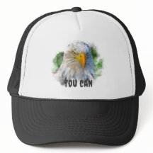Je kunt Eagle mannen Trucker Hat
