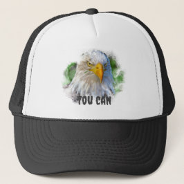 Je kunt Eagle mannen Trucker Hat Trucker Pet