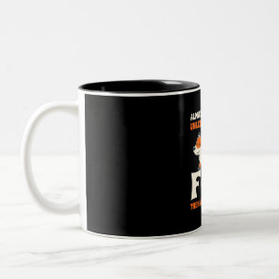 Je kunt een vos zijn tweekleurige koffiemok