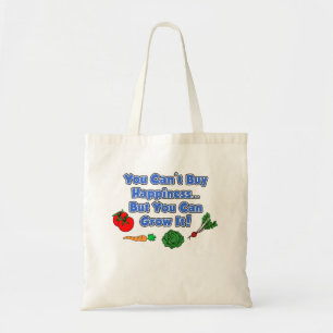 Je kunt geen geluk kopen en het kweken. tote bag