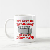 Je kunt geen liberalen fixeren zelfs niet met een koffiemok (Links)