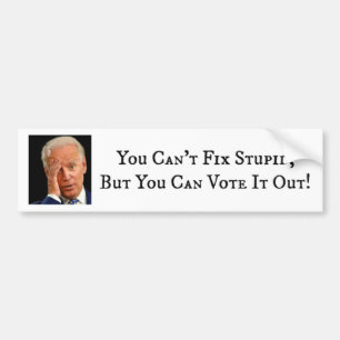 Je kunt geen onstuimige oplossing vinden, maar je bumpersticker