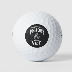 Je kunt geen overwinning spellen zonder veteranend golfballen