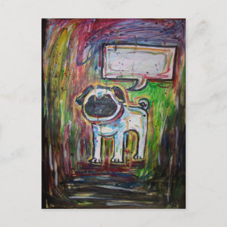 Je kunt geen postkaart spreken