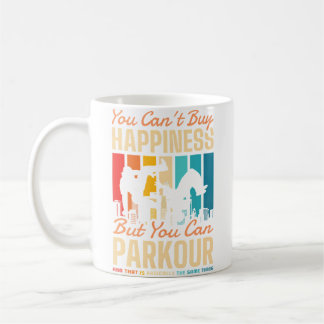 Je Kunt Geluk Niet Kopen Maar Je Kunt Parkour Koffiemok