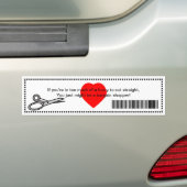 Je kunt gewoon een koopje worden. bumpersticker (Op auto)