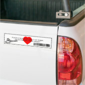 Je kunt gewoon een koopje worden. bumpersticker (Op Truck)