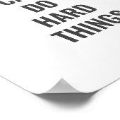 JE KUNT HARDE DINGEN DOEN POSTER (Hoek)