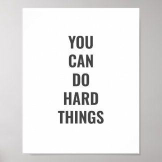 JE KUNT HARDE DINGEN DOEN POSTER