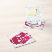 Je kunt het doen 3 vierkante kartonnen onderzetter (Insitu)