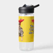 Je kunt het doen! Empowerment Sphynx Cat Water Fle Waterfles (Links)