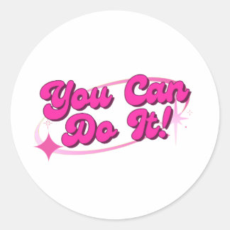 Je Kunt Het Doen - Motiverende Sticker