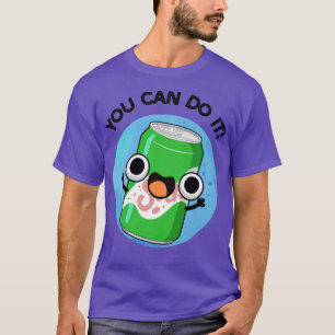 Je kunt het doen Schattigee frisdrank woordspeling T-shirt