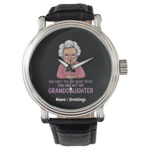 Je kunt het me niet vertellen, je bent mijn kleind horloge