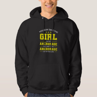 Je kunt het meisje uit de Anchorage Alaska Girl ha Hoodie