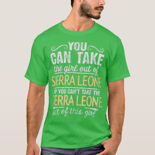 Je kunt het meisje uit Sierra Leone halen, maar ji T-shirt