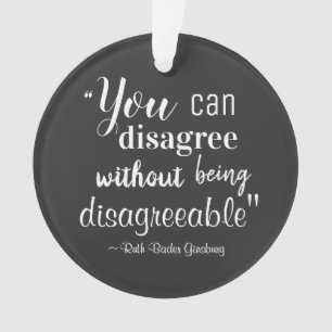 Je kunt het niet eens worden zonder onaangename RB Ornament