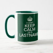 Je kunt je achternaam geen groen-teken invoeren mok (Links)