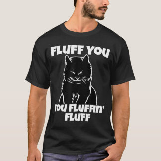 Je kunt je met een Shirt met fluffin op kerst