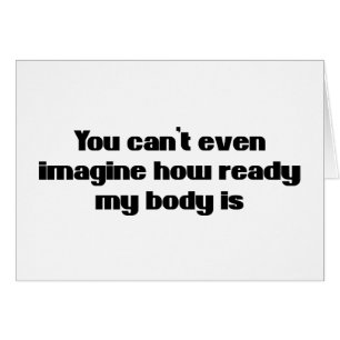 Je kunt je niet eens voorstellen