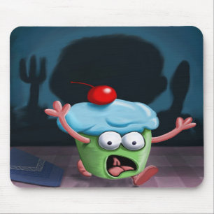 Je kunt je niet verbergen voor de Muffin Man Mouse Muismat