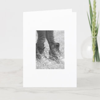 Je kunt je schoenen niet invullen kaart