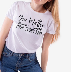 Je kunt je verhaal niet laten beëindigen, maar wel t-shirt